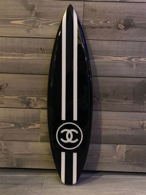 chanel surfboard cost|Chanel surfboard decor.